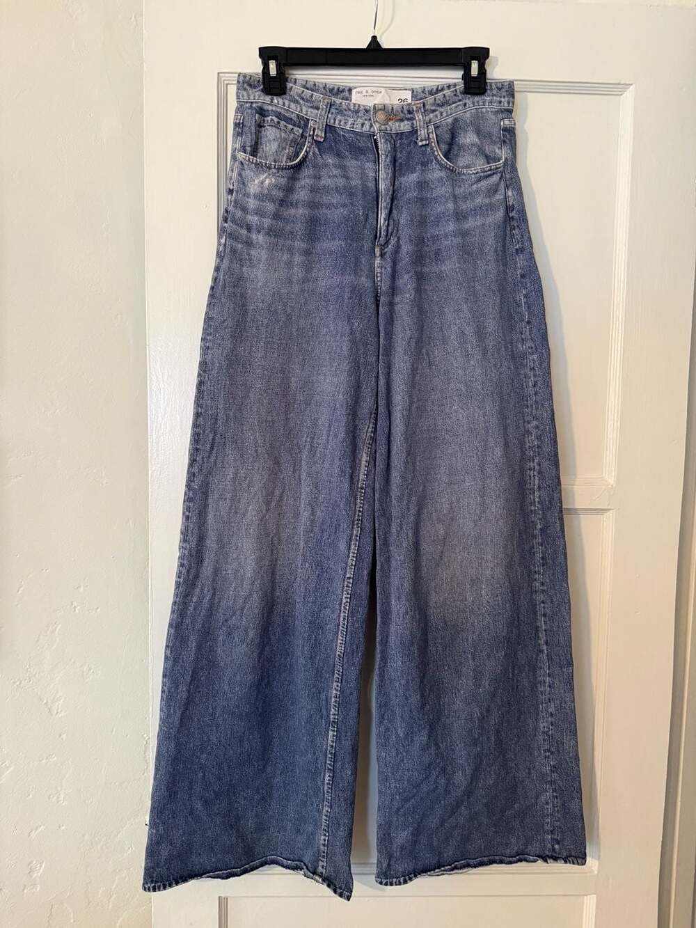 rag & bone Wide Leg Jeans Size 26